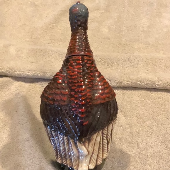 Vintage Austin Nichols wild turkey ceramic decanter empty number seven - Picture 5 of 10